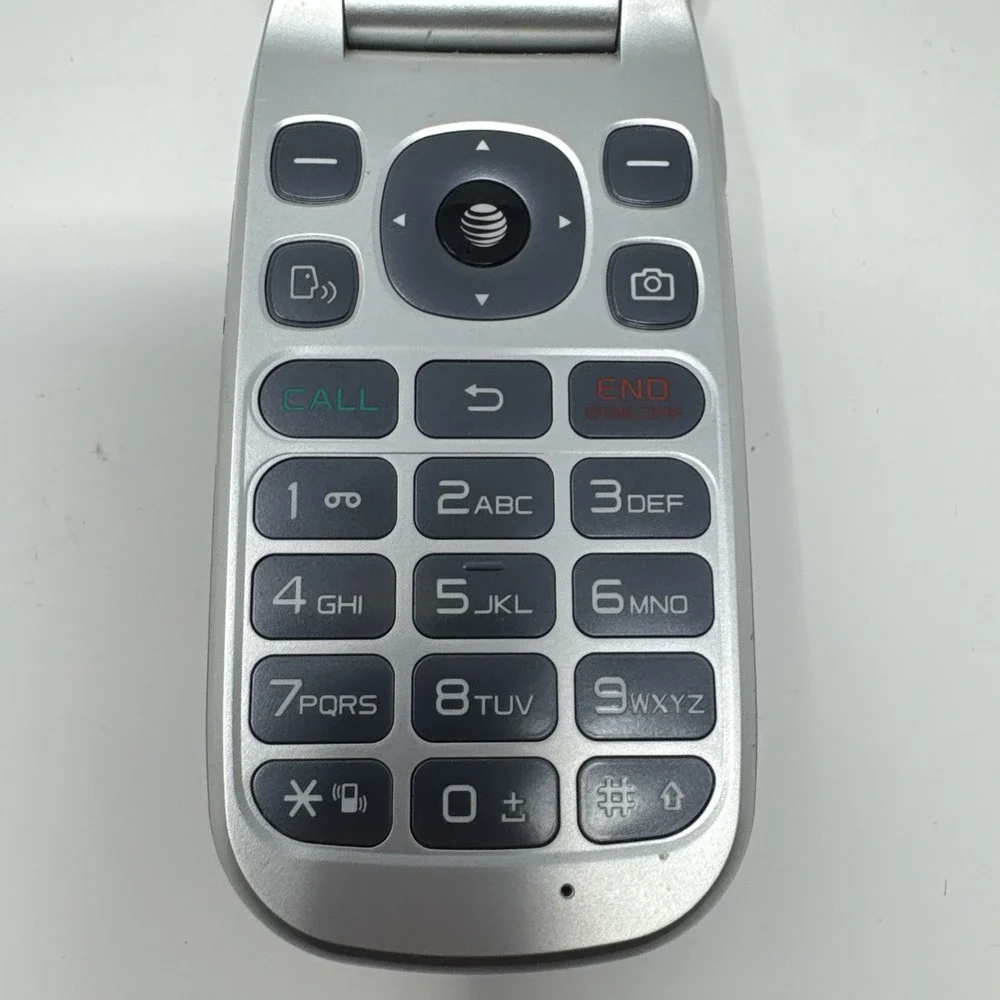 Pantech (AT&T) Breeze Basic Flip Phone Cell Phone P2030 TESTED Work NO BATTERY